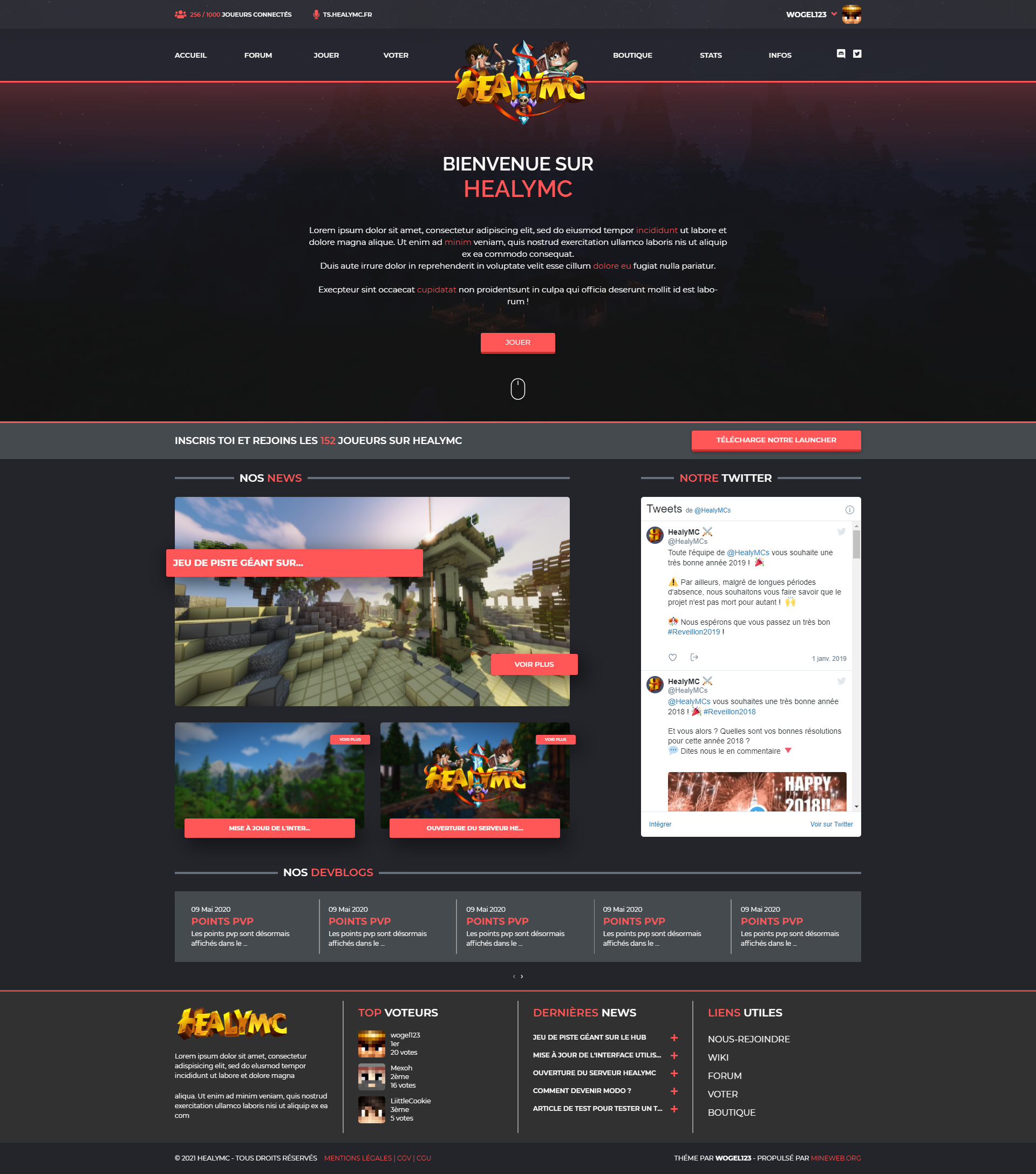 Site de jeux vidéo
